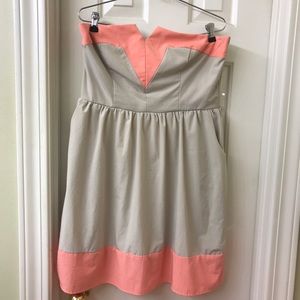 Maurice’s Pink and Tan Dress (15/16)